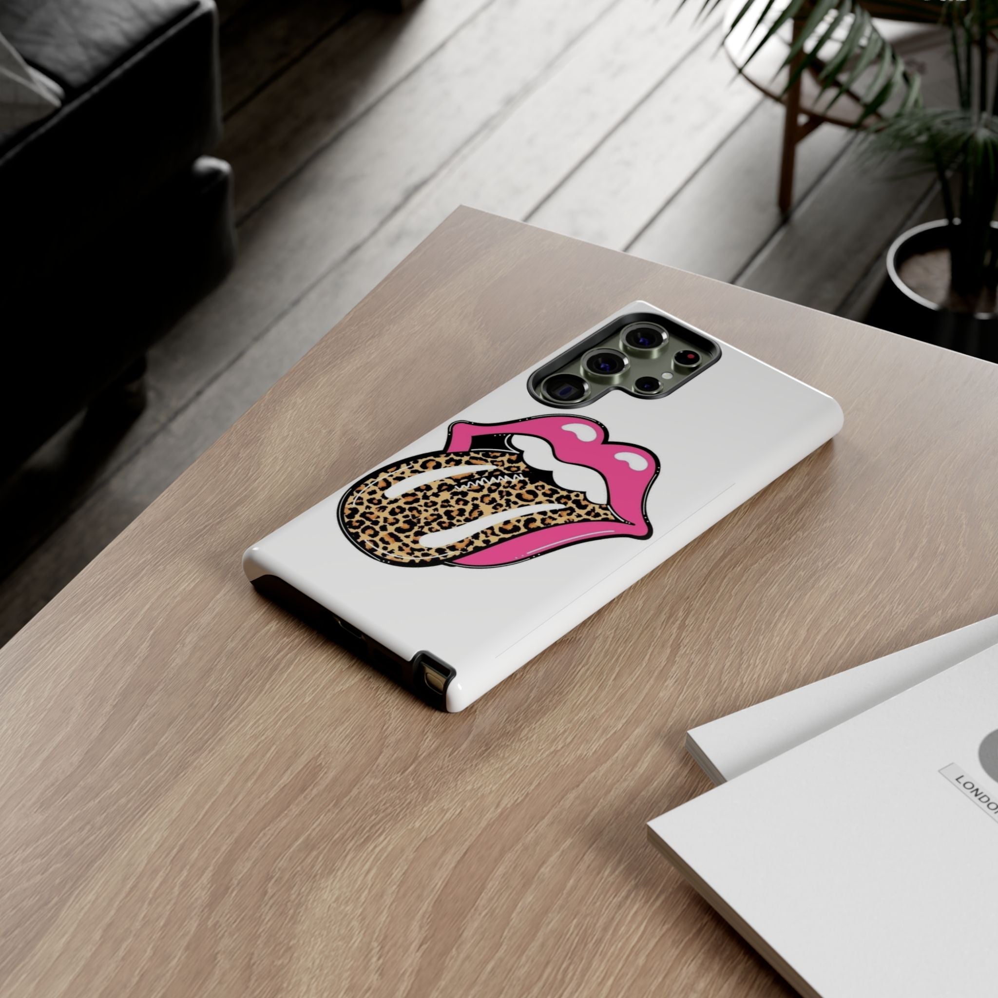 Leopard Lip Phone Case