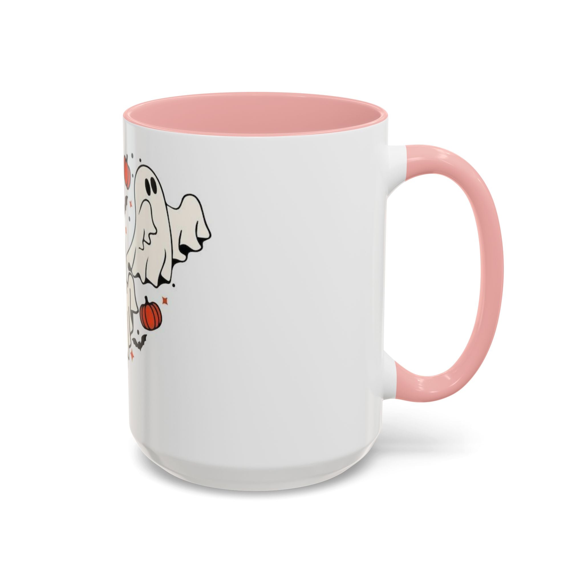 Whimsical Halloween Ghost Coffee Mug - 11/15oz Accent Cup