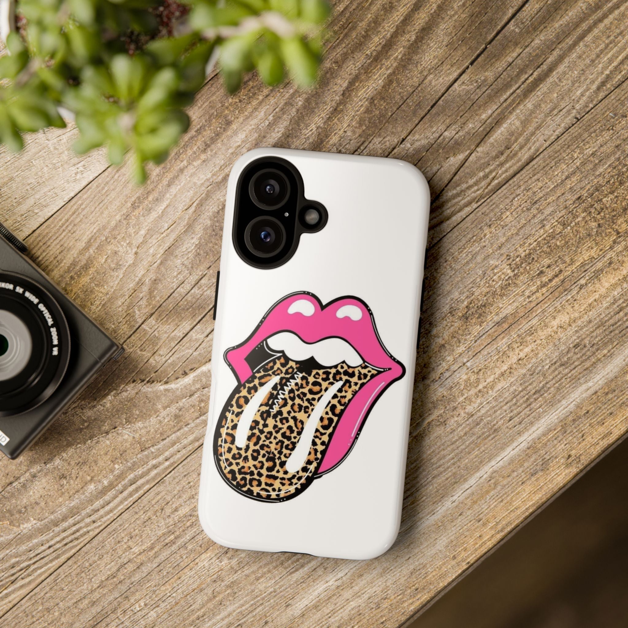 Leopard Lip Phone Case