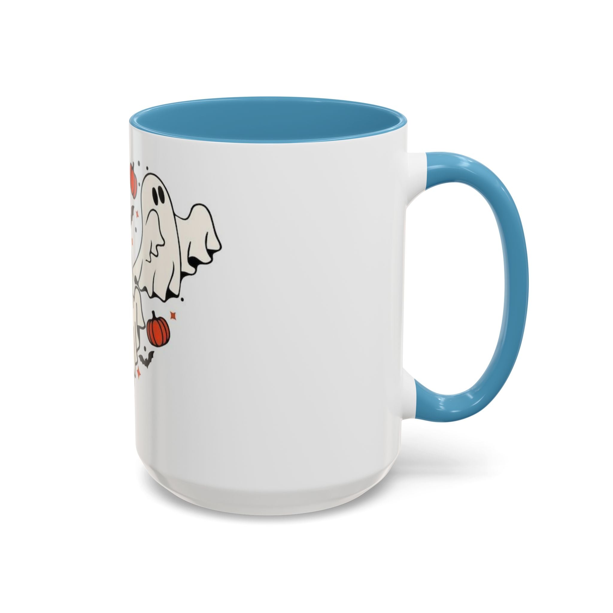 Whimsical Halloween Ghost Coffee Mug - 11/15oz Accent Cup