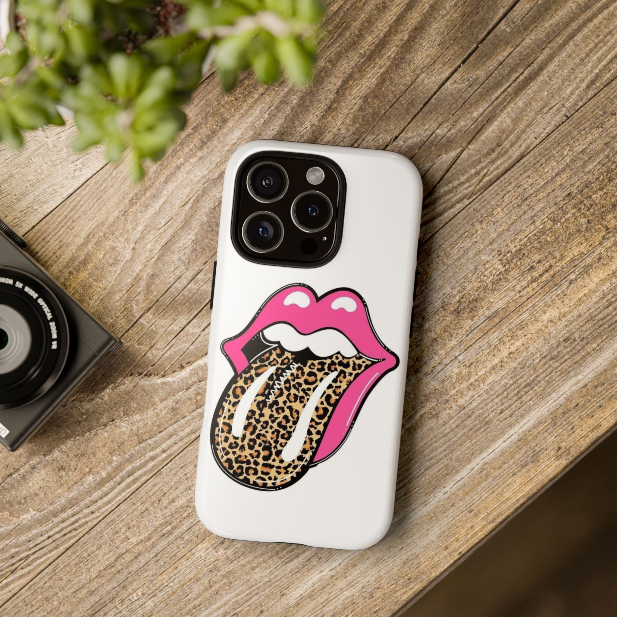 Leopard Lip Phone Case