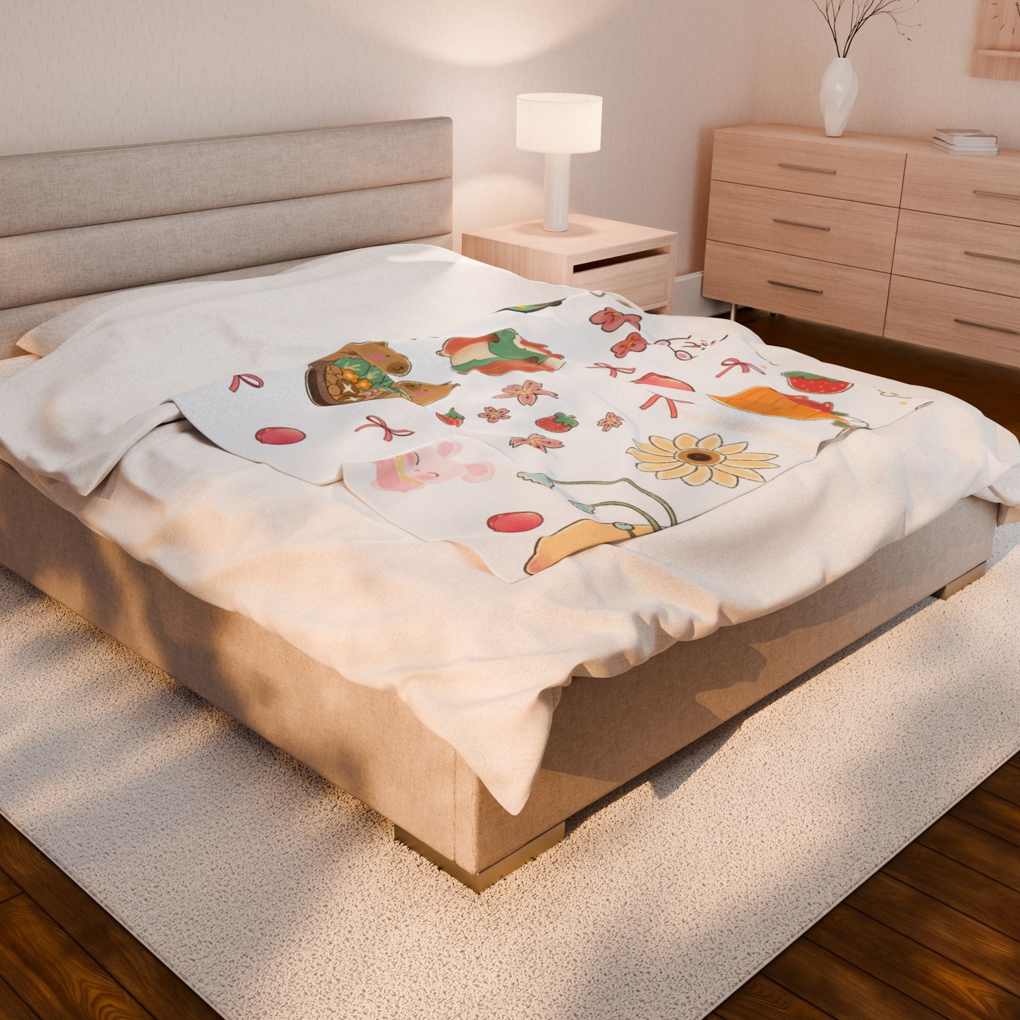 Plush Blanket - Cute Design