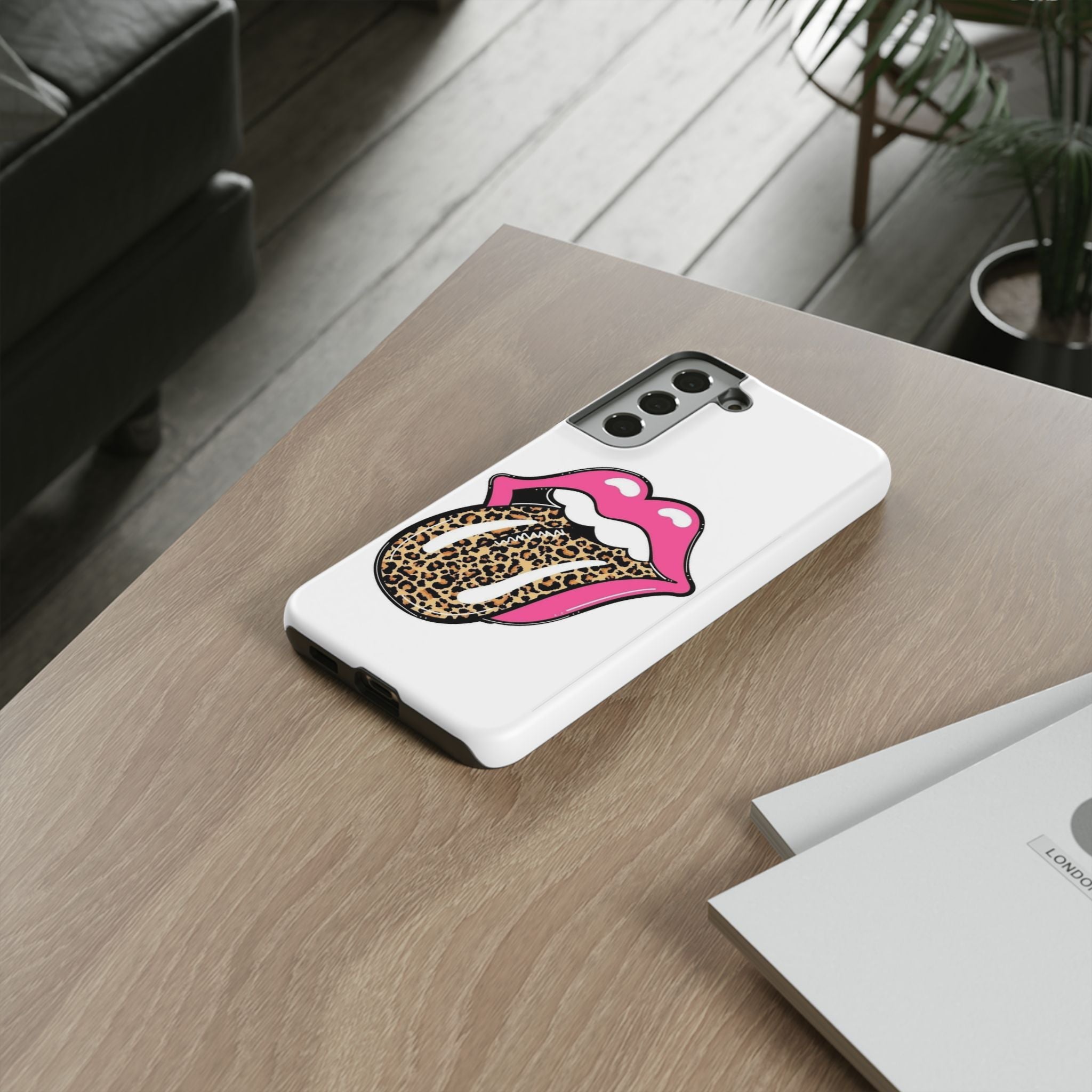 Leopard Lip Phone Case