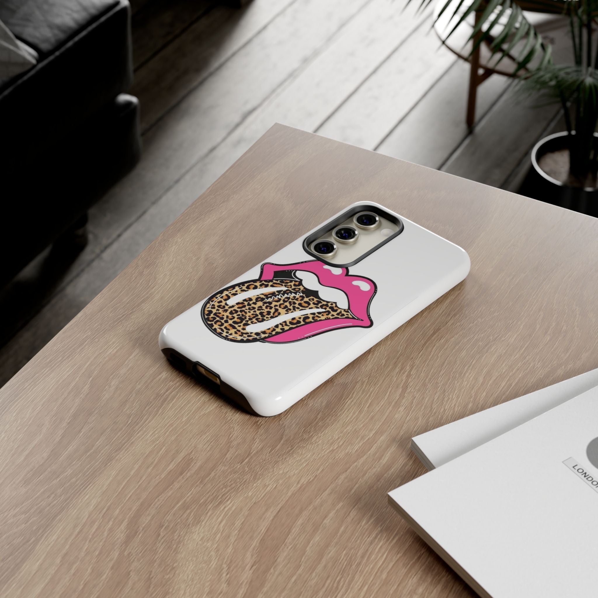 Leopard Lip Phone Case