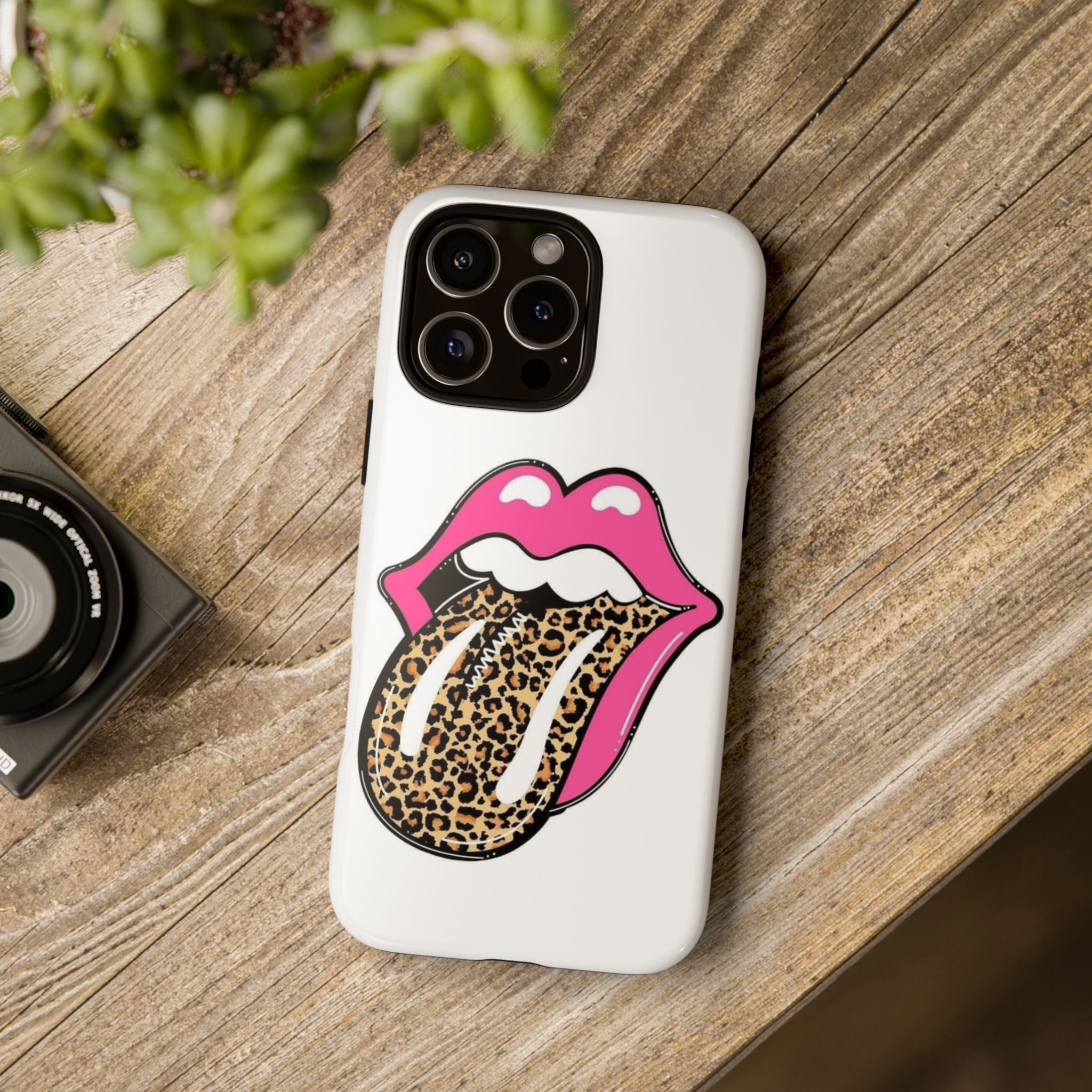 Leopard Lip Phone Case