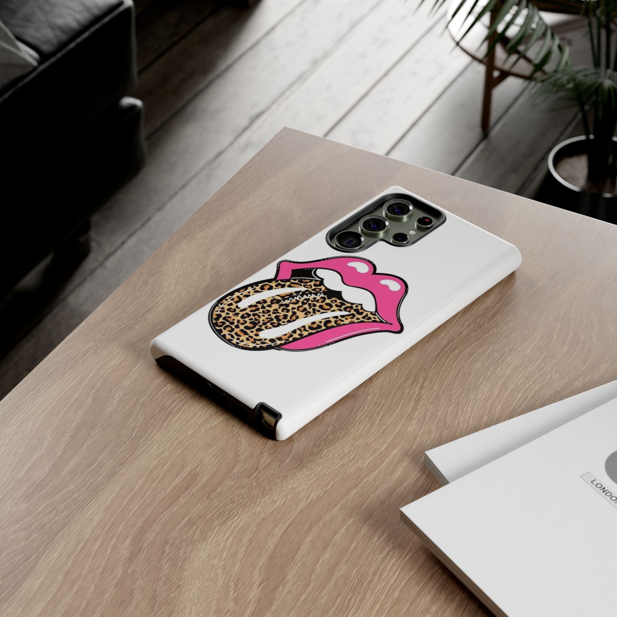 Leopard Lip Phone Case