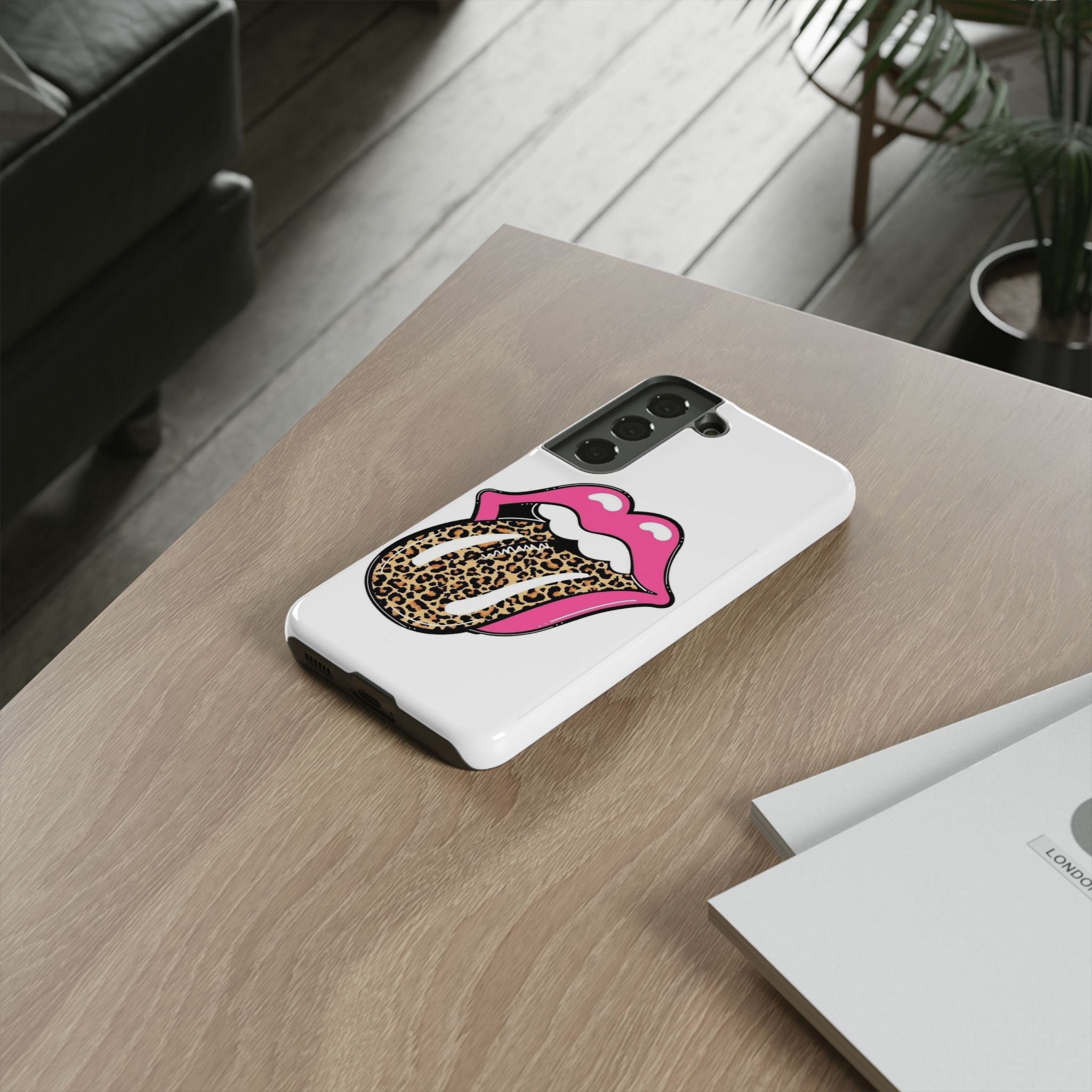 Leopard Lip Phone Case