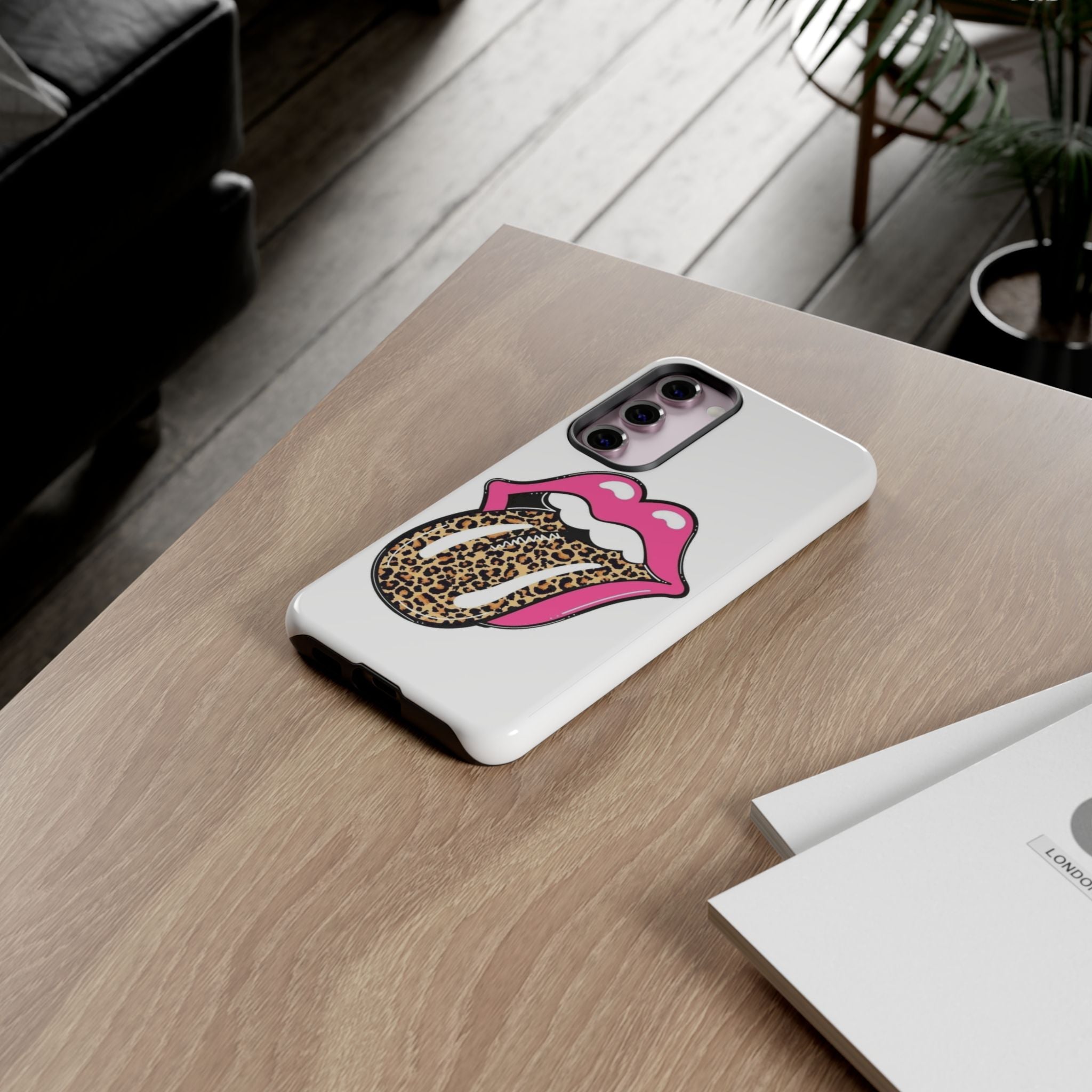 Leopard Lip Phone Case