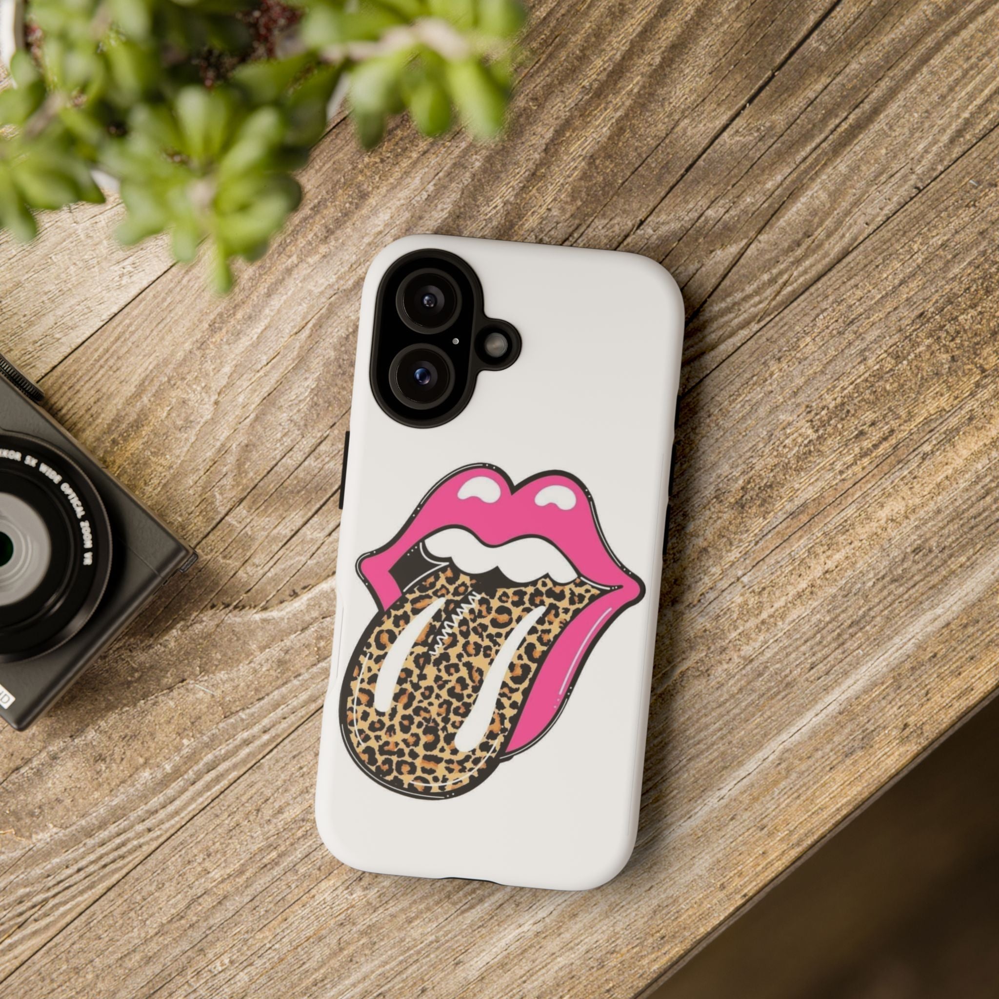 Leopard Lip Phone Case