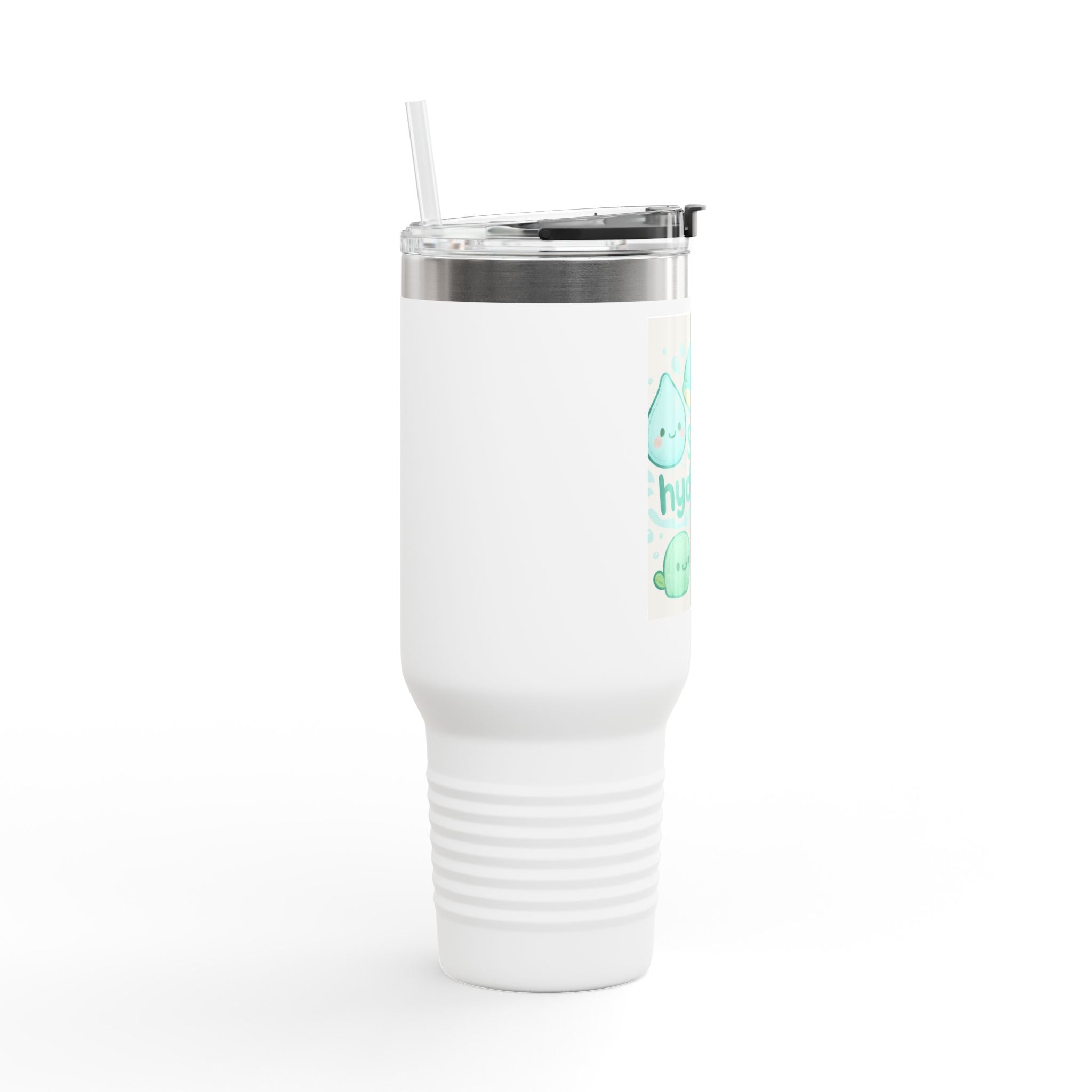 40oz Insulated Travel Mug - Cute Design
