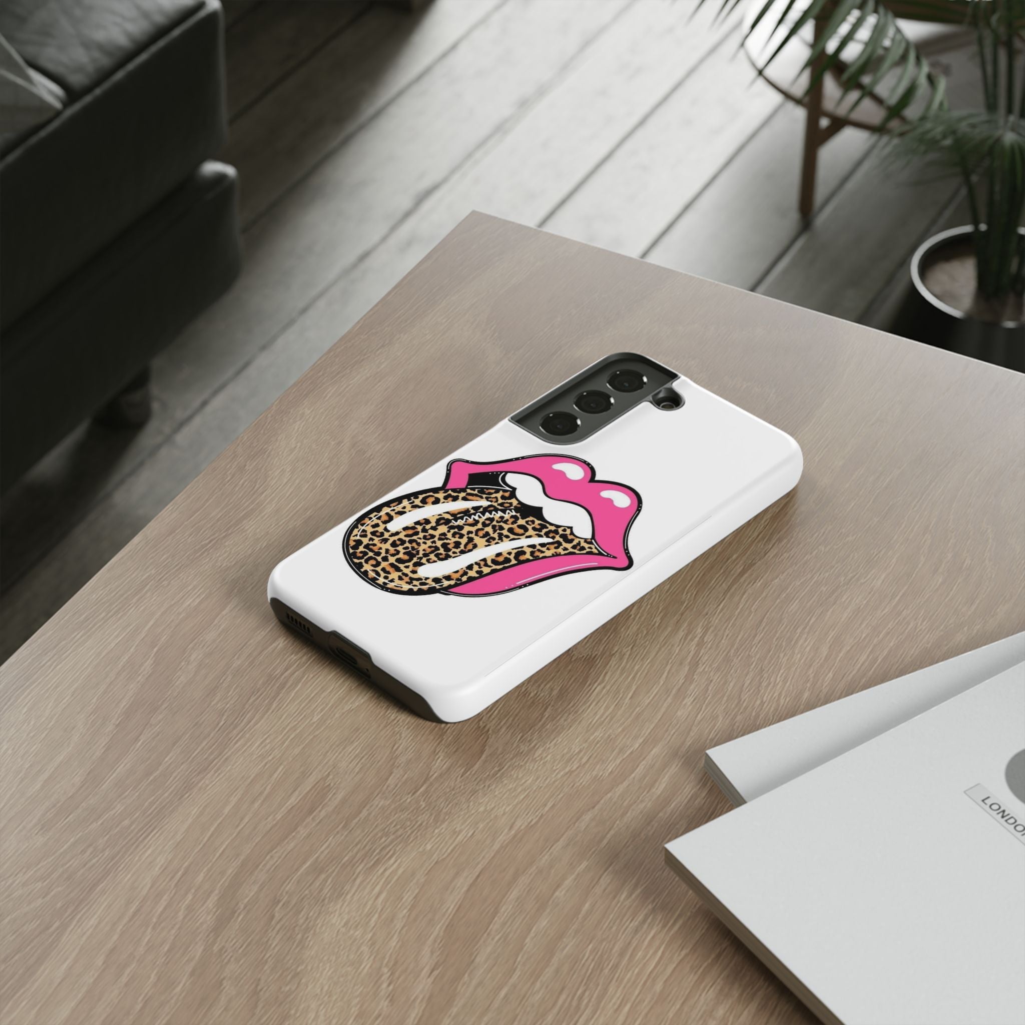 Leopard Lip Phone Case