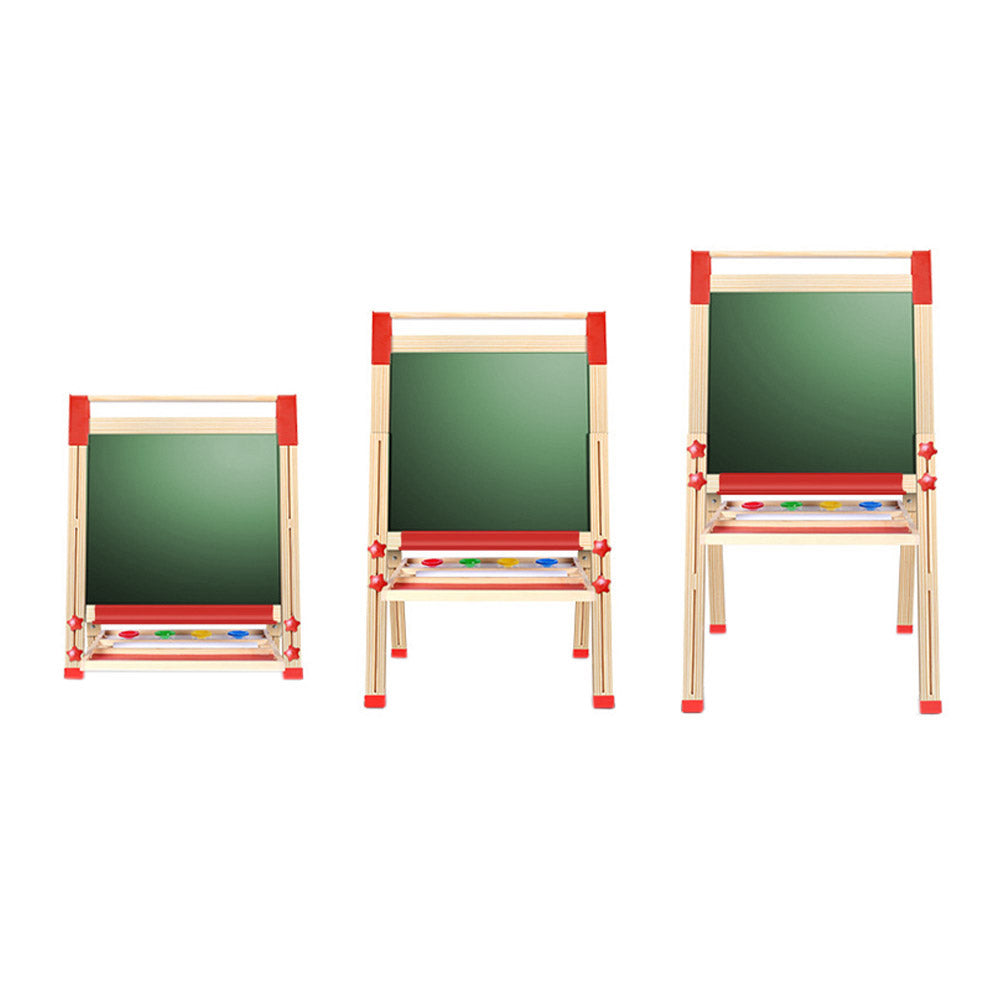 Double-sided wooden game board