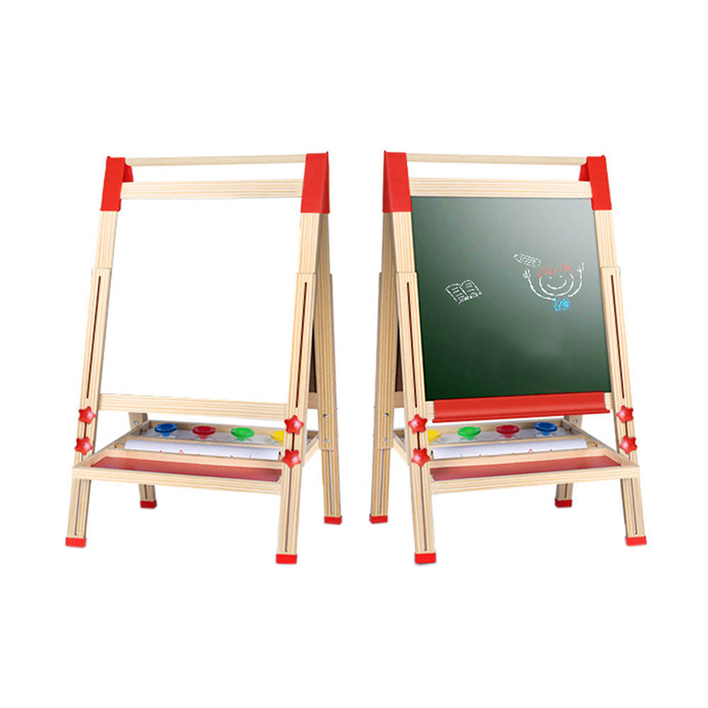 Double-sided wooden game board
