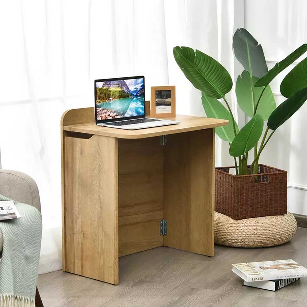 Folding laptop table