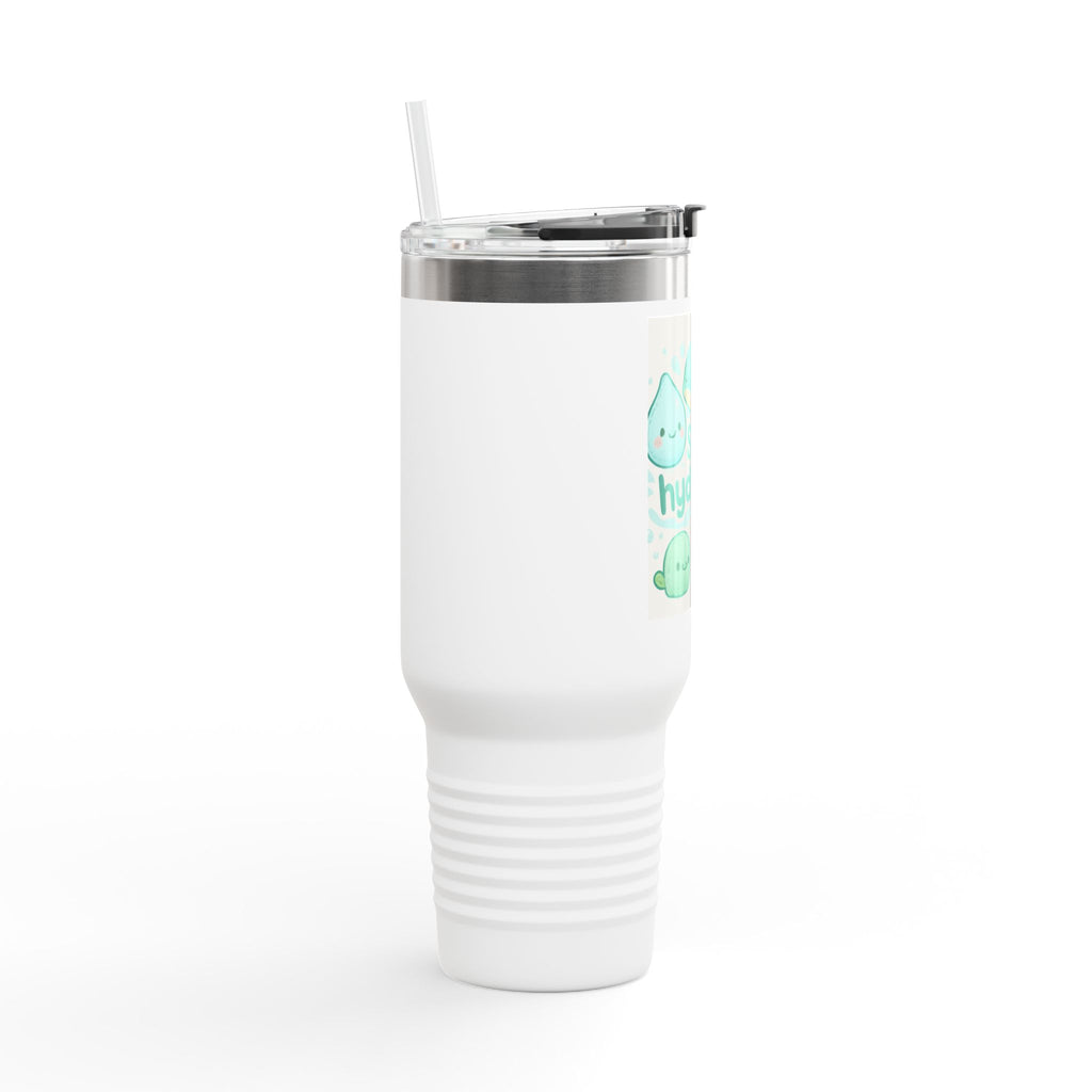 40oz Insulated Travel Mug - Cute Design